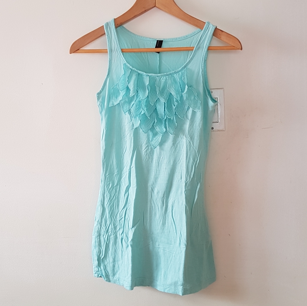Vero Moda Leaves Front Tank Top